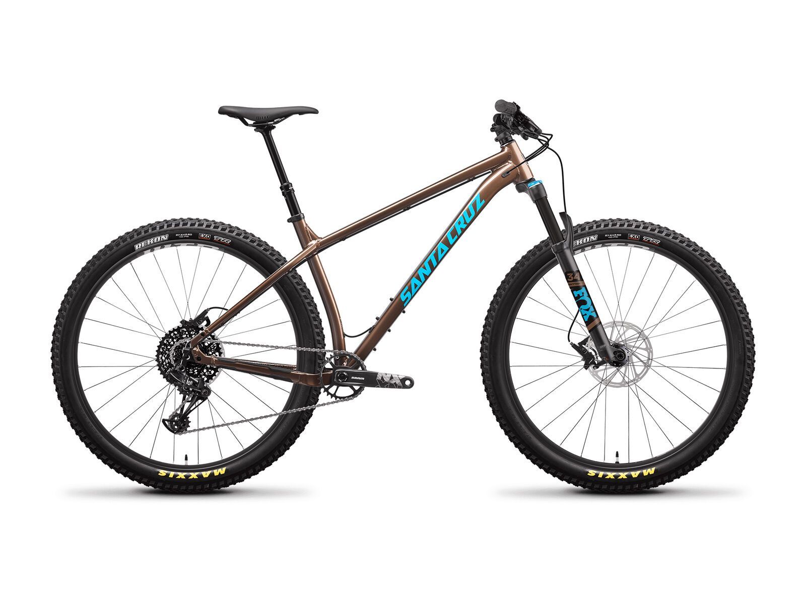 Santa Cruz Chameleon AL R 27.5 Plus, beach bronze and blue - Bild 1