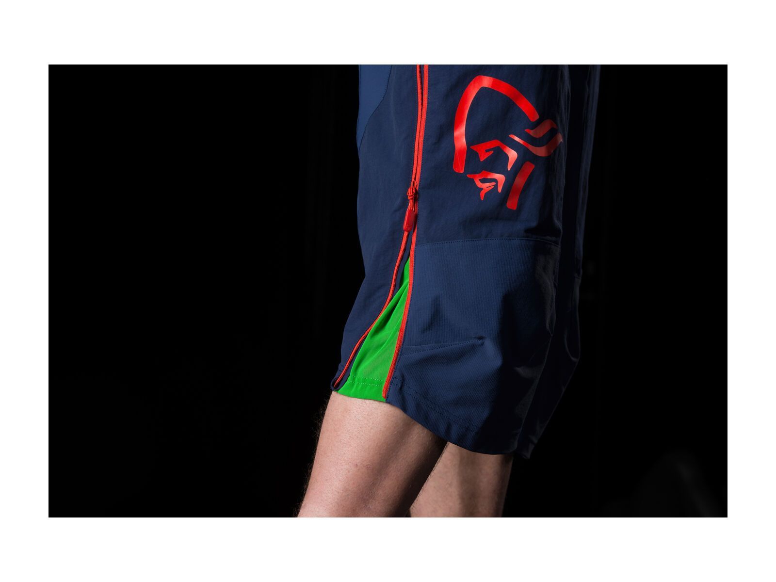 Norrona fjørå flex1 Shorts, ocean swell - Bild 3