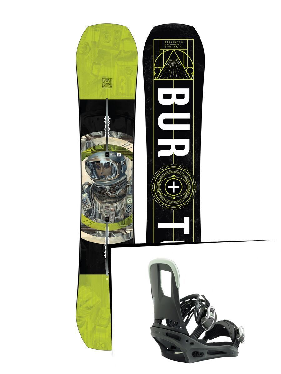 Set: Burton Paramount 2019 + Burton Cartel salty shark - Bild 1