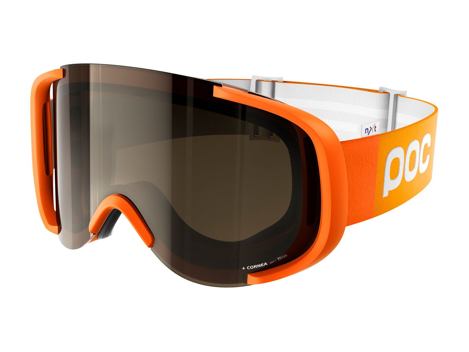 POC Cornea NXT Photo, zink orange/Lens: bronze photo silver mirror - Bild 1