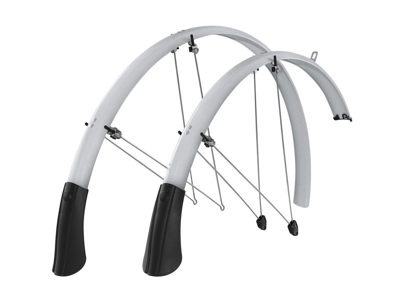 SKS Longboard 35 - 28 Zoll, brushed silver - Bild 1