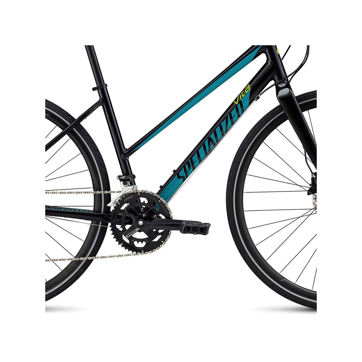 Specialized Vita Sport Step Through, gloss blue flake tint/light turquoise/hyper green - Bild 3
