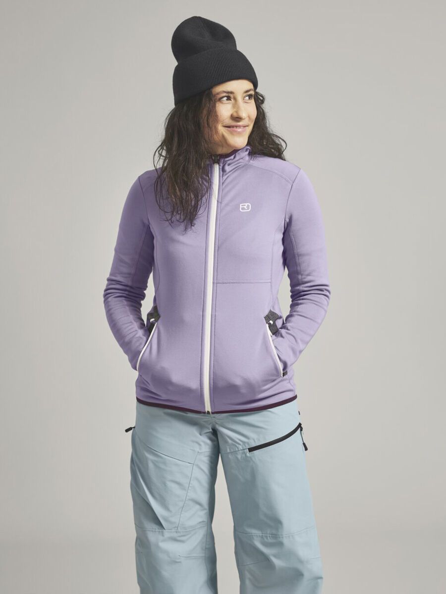 Ortovox Merino Fleece Hoody W, lush lavender - Bild 3
