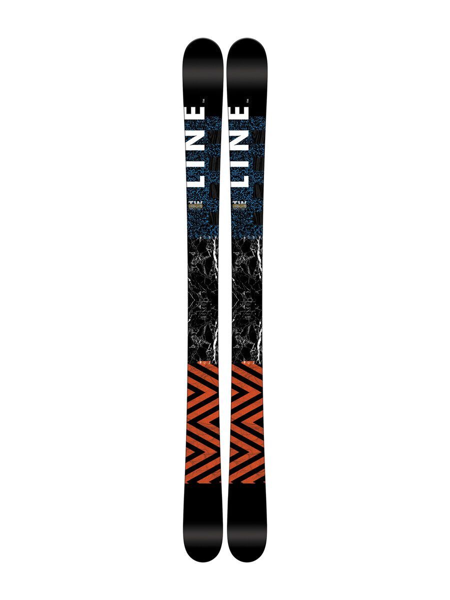 Set: Line Wallisch Shorty 2017 + Squire 11 90 mm, black anthracite - Skiset - Bild 2