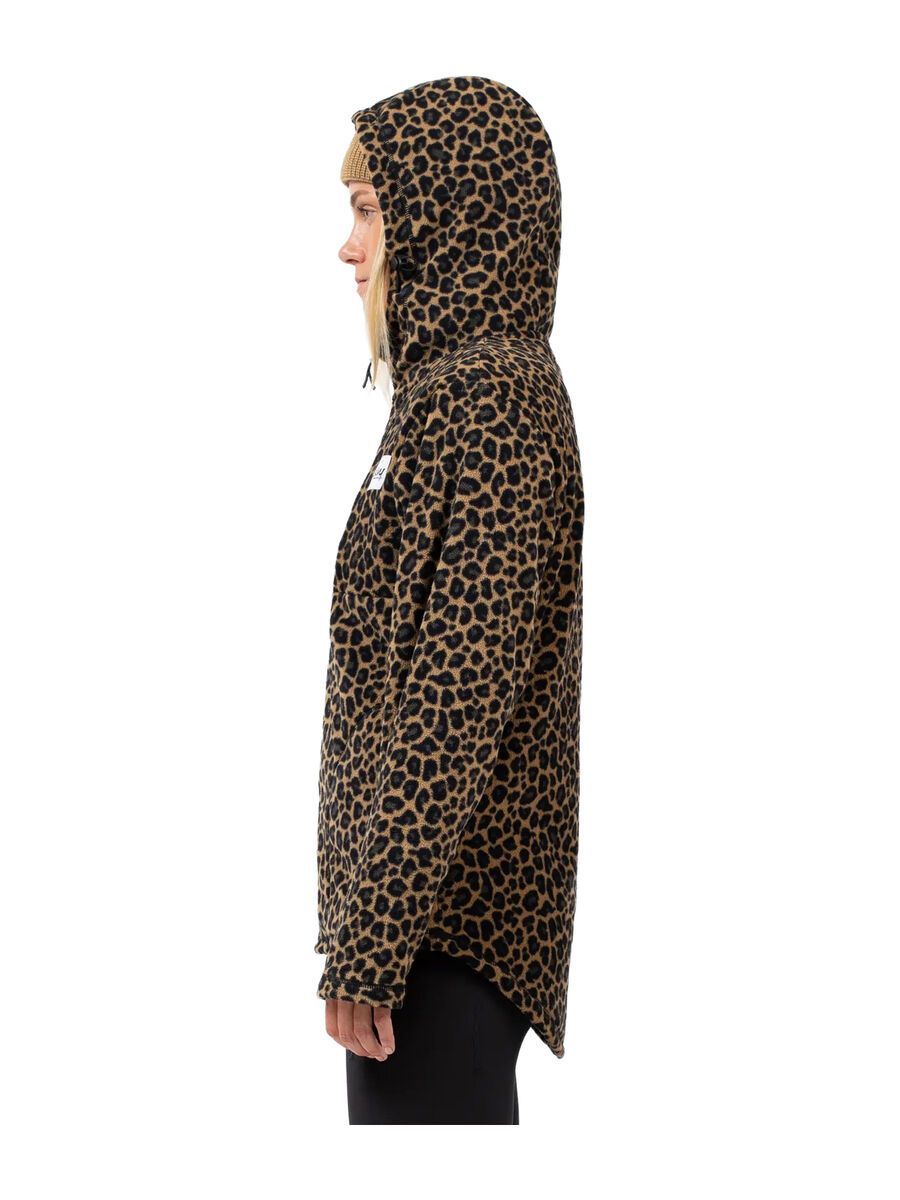 Eivy Techlight Ziphood Fleece, leopard - Bild 5