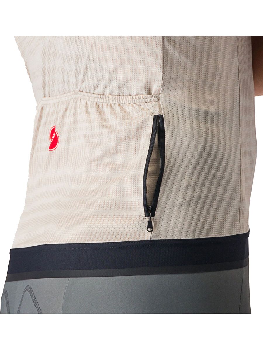 Castelli Unlimited Endurance Jersey, silver moon/orange rust - Bild 7