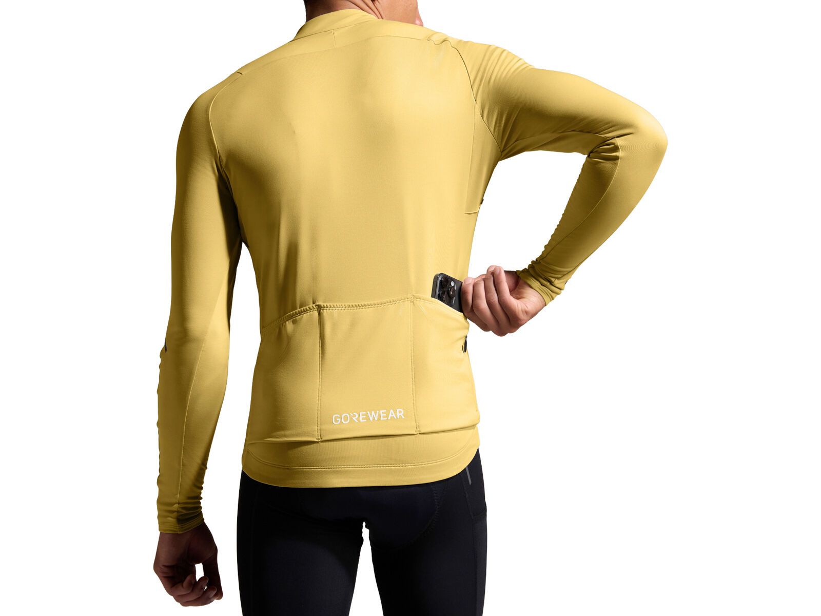 GOREWEAR Spinshift Thermo Langarm Trikot Herren, tuscan sand - Bild 5