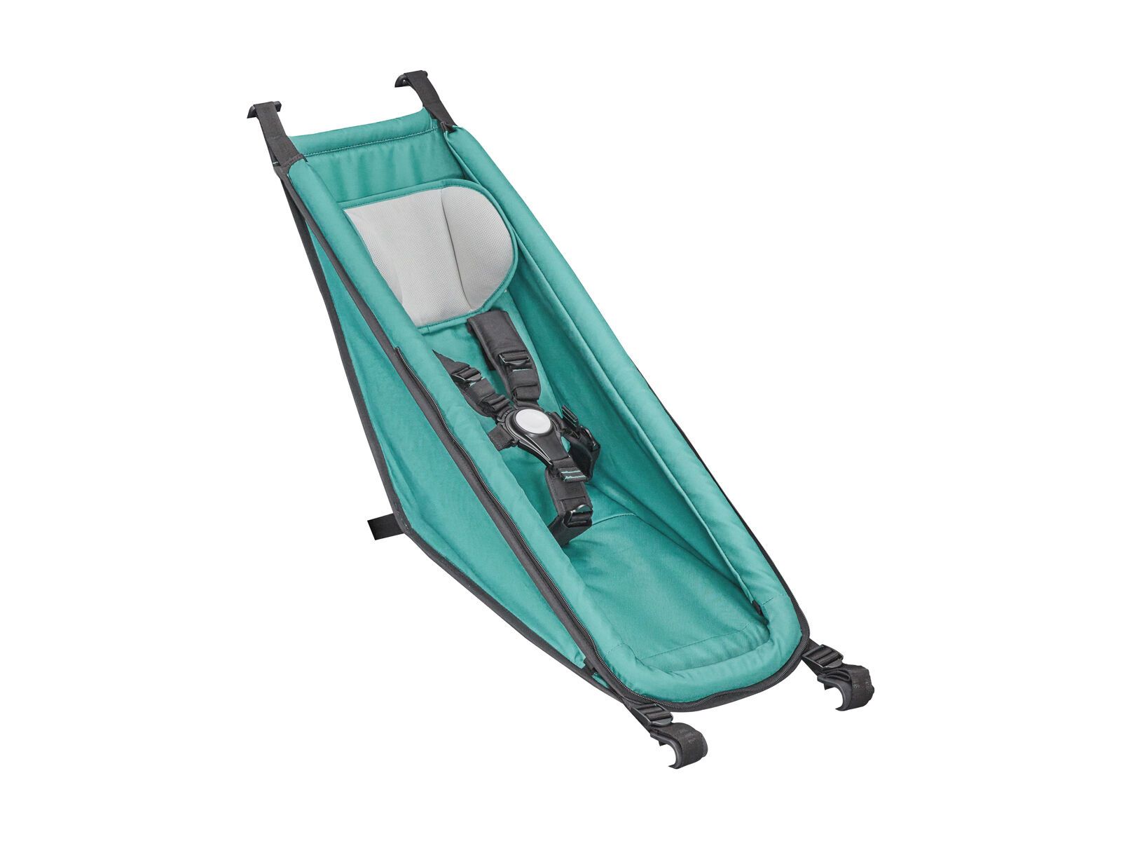 Croozer Babysitz für Kid Plus / Kid ab 2014, artic green - Bild 1