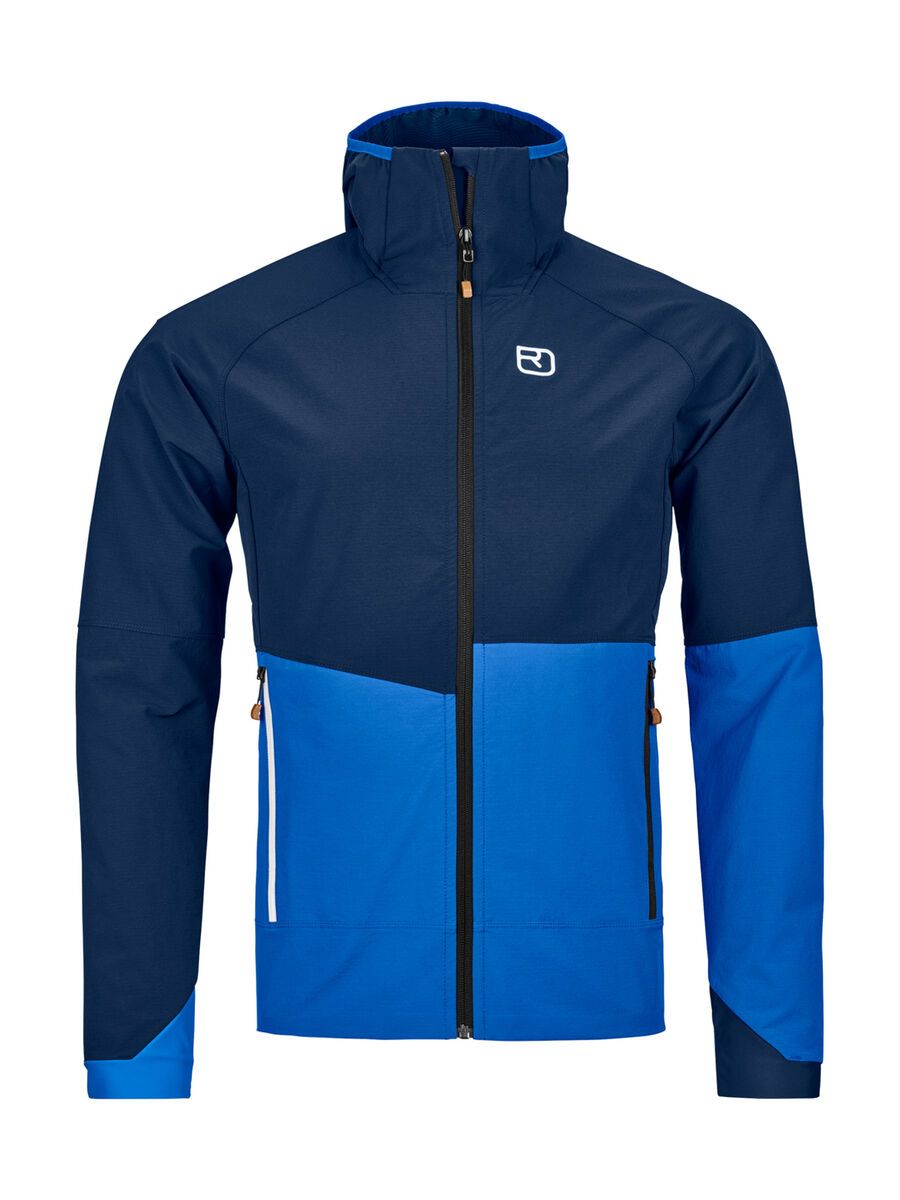 Ortovox Merino Airsolation Punta Berrino Hooded Jacket M, deep ocean - Bild 1