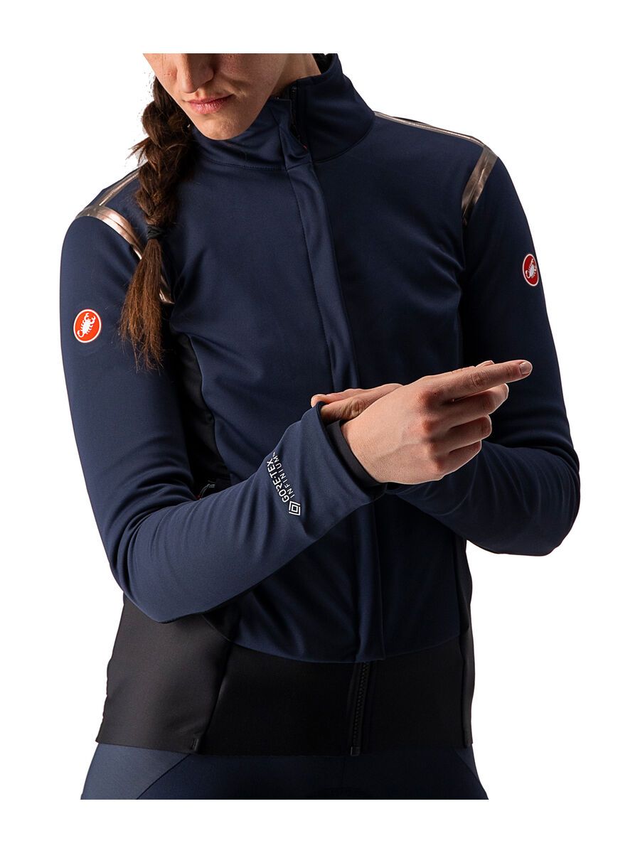 Castelli Alpha RoS 2 W Jacket, savile blue/bronze - Bild 6