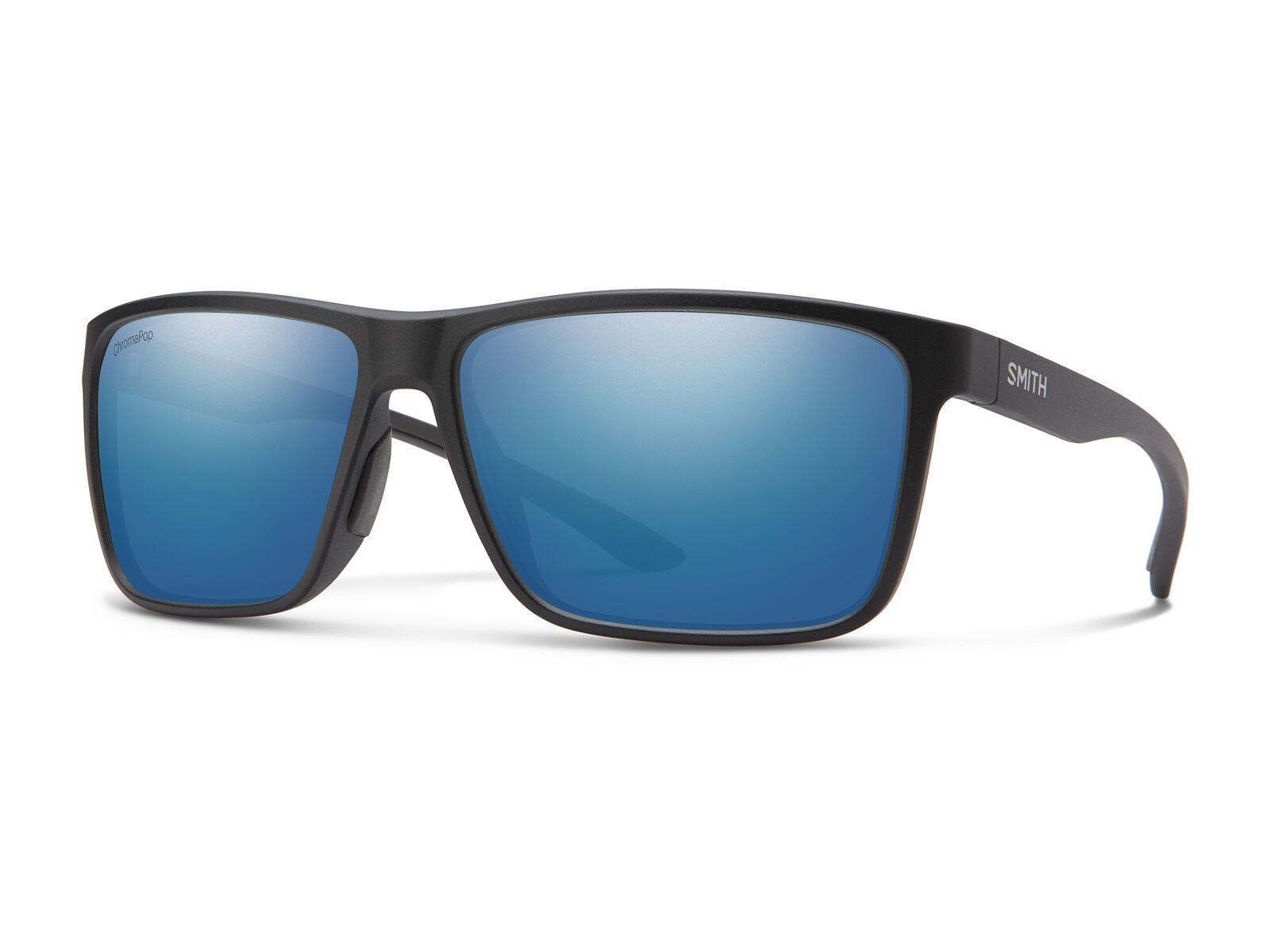 Smith Riptide, ChromaPop Polarized Blue Mirror / matte black - Bild 1