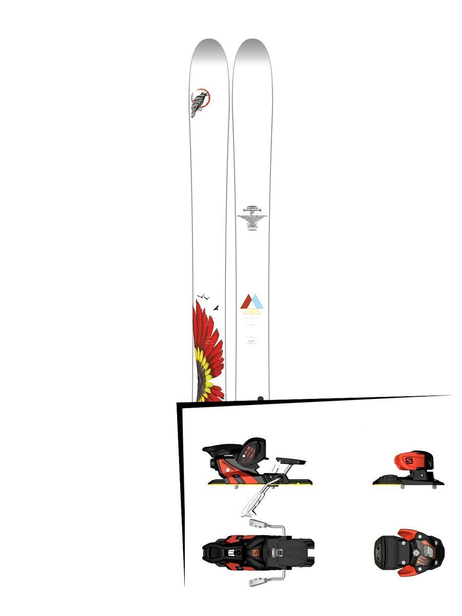 Set: Line Mordecai 2017 + Salomon Warden MNC 13 (1540102) - Bild 1