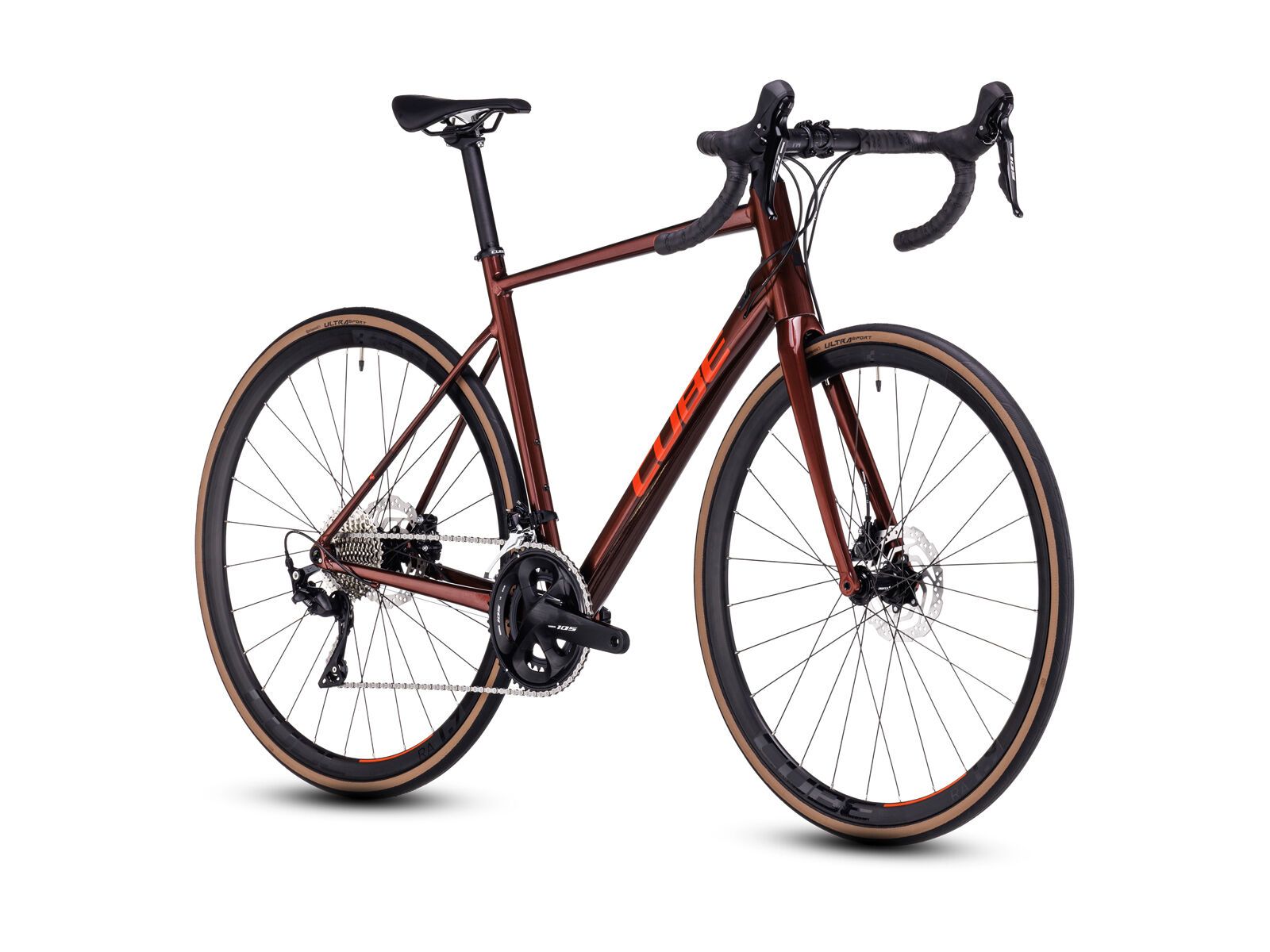 Cube Attain SLX, deepred´n´red - Bild 2