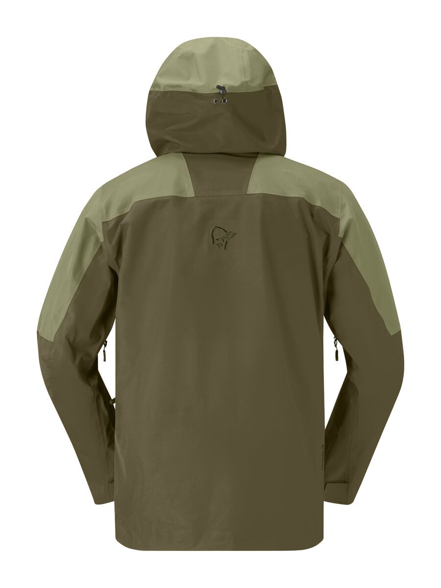 Norrona lofoten Gore-Tex Jacket M's, olive night/deep lichen green - Bild 3