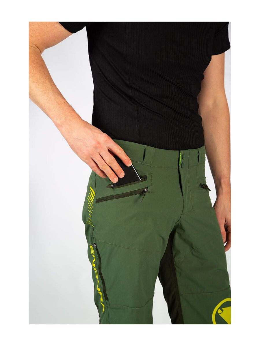 Endura SingleTrack Short II, forest green - Bild 3
