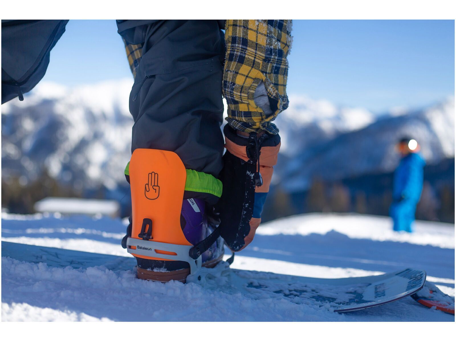 Bataleon Chaos AsymWrap, orange - Bild 9