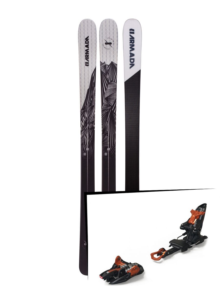 Set: Armada Invictus 99 Ti 2019 + Marker Kingpin 10 black/copper - Bild 1