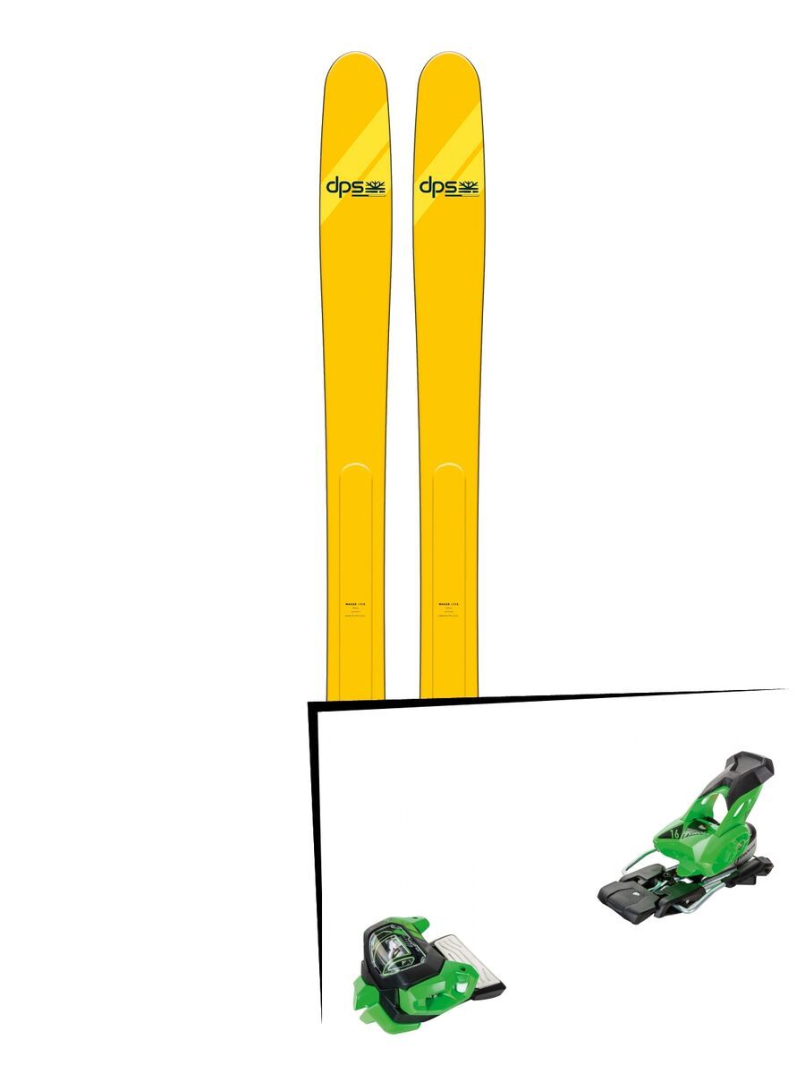 Set: DPS Skis Wailer A112 Alchemist 2018 + Tyrolia Attack² 16 GW green - Bild 1