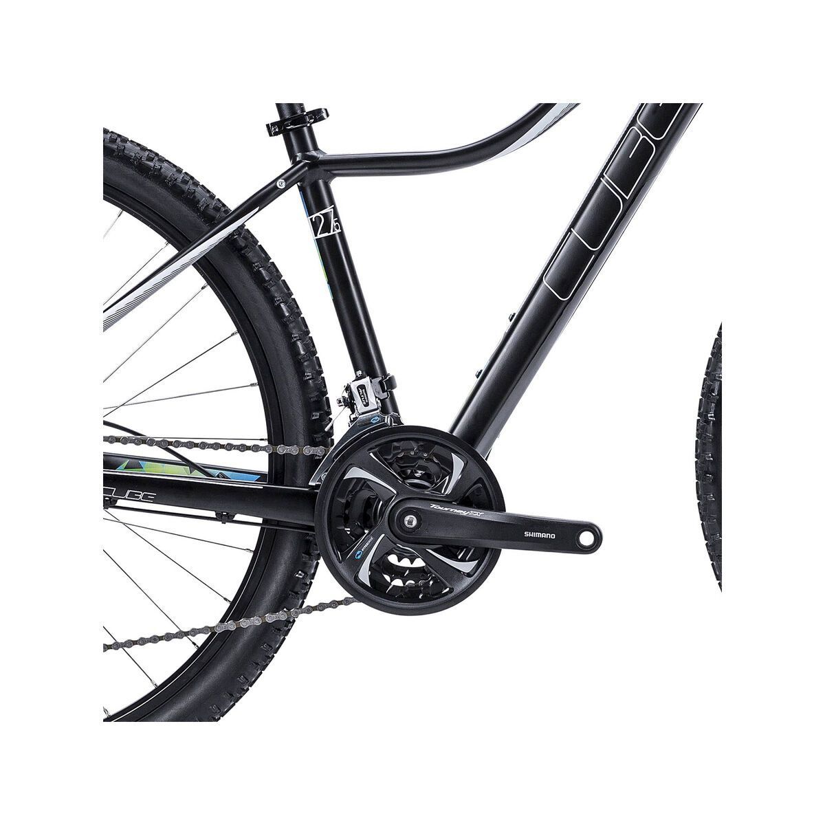 Cube Access WLS Disc 27.5, black/caribbeanblue - Bild 3