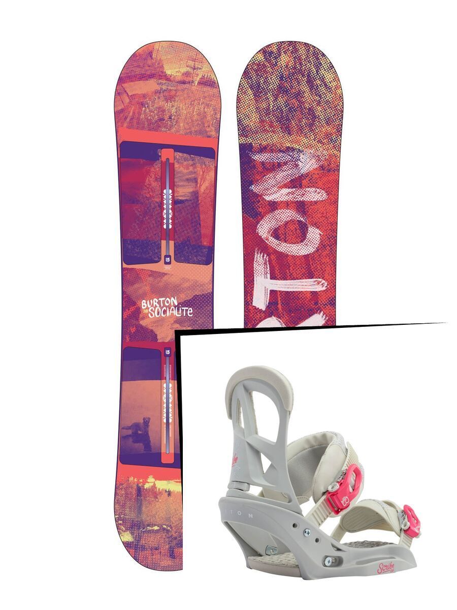 Set: Burton Socialite 2015 +  Scribe EST (1191365S) - Bild 1