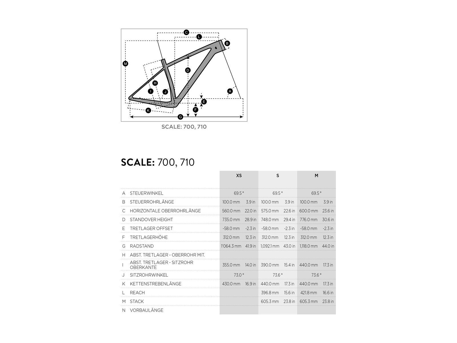 Scott Scale 710, pale grey/black/radiant yellow - Bild 2