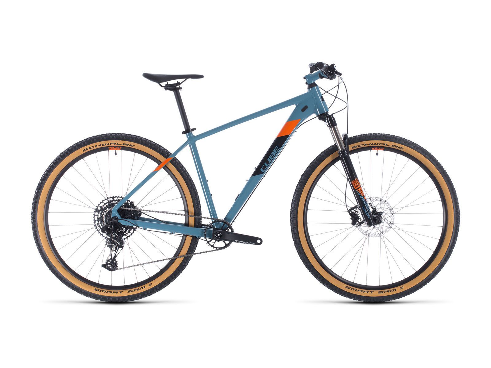 Cube Acid 27.5, bluegrey´n´orange - Bild 1