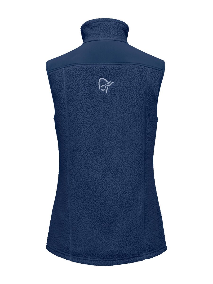 Norrona trollveggen warm3 Vest W's, indigo night - Bild 3