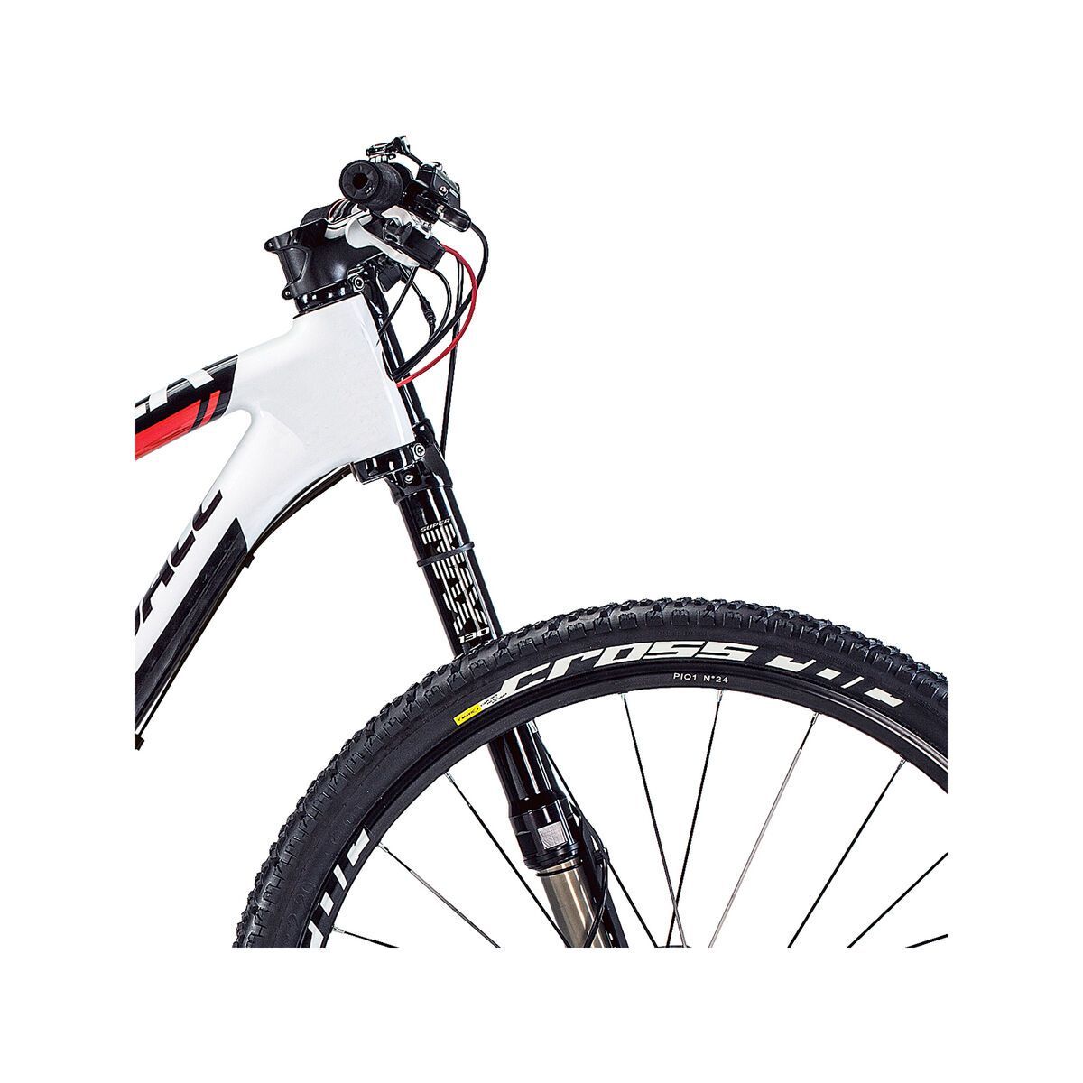 Cannondale Trigger 29 Carbon 2, magnesium white with jet black and race red accents, gloss - Bild 5