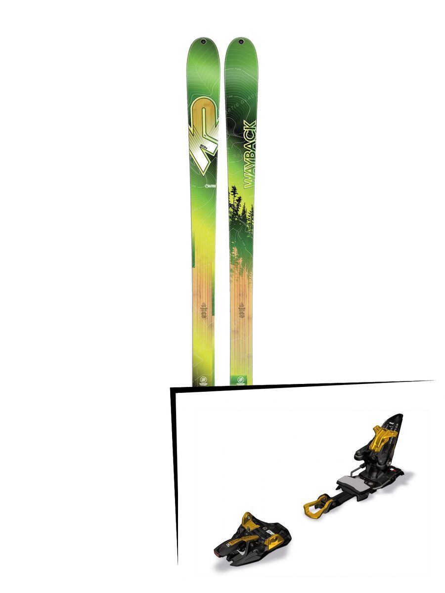 Set: K2 SKI Wayback 88 ECOre 2017 + Marker Kingpin 13 (1289302) - Bild 1
