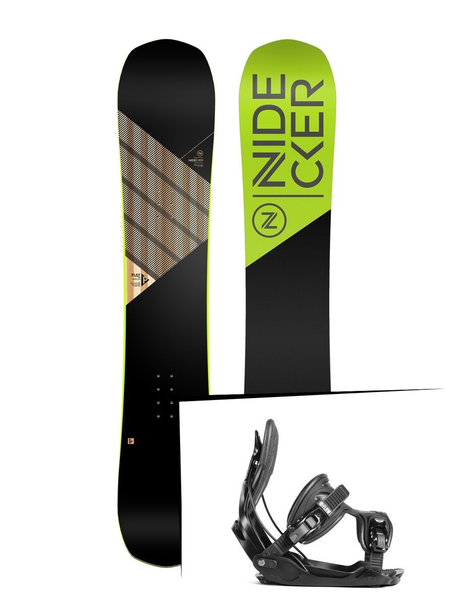 Set: Nidecker Play 2019 + Flow Alpha (2226572S) - Bild 1