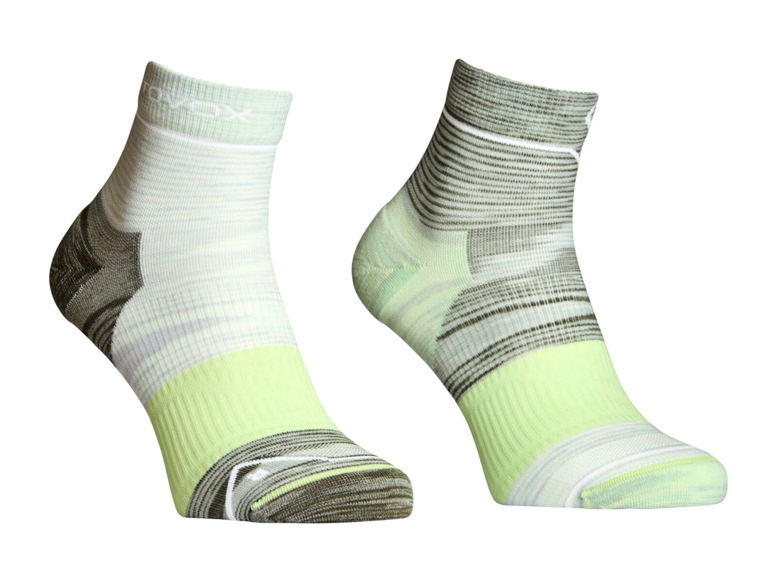 Ortovox Alpine Quarter Socks W, green acid - Bild 1