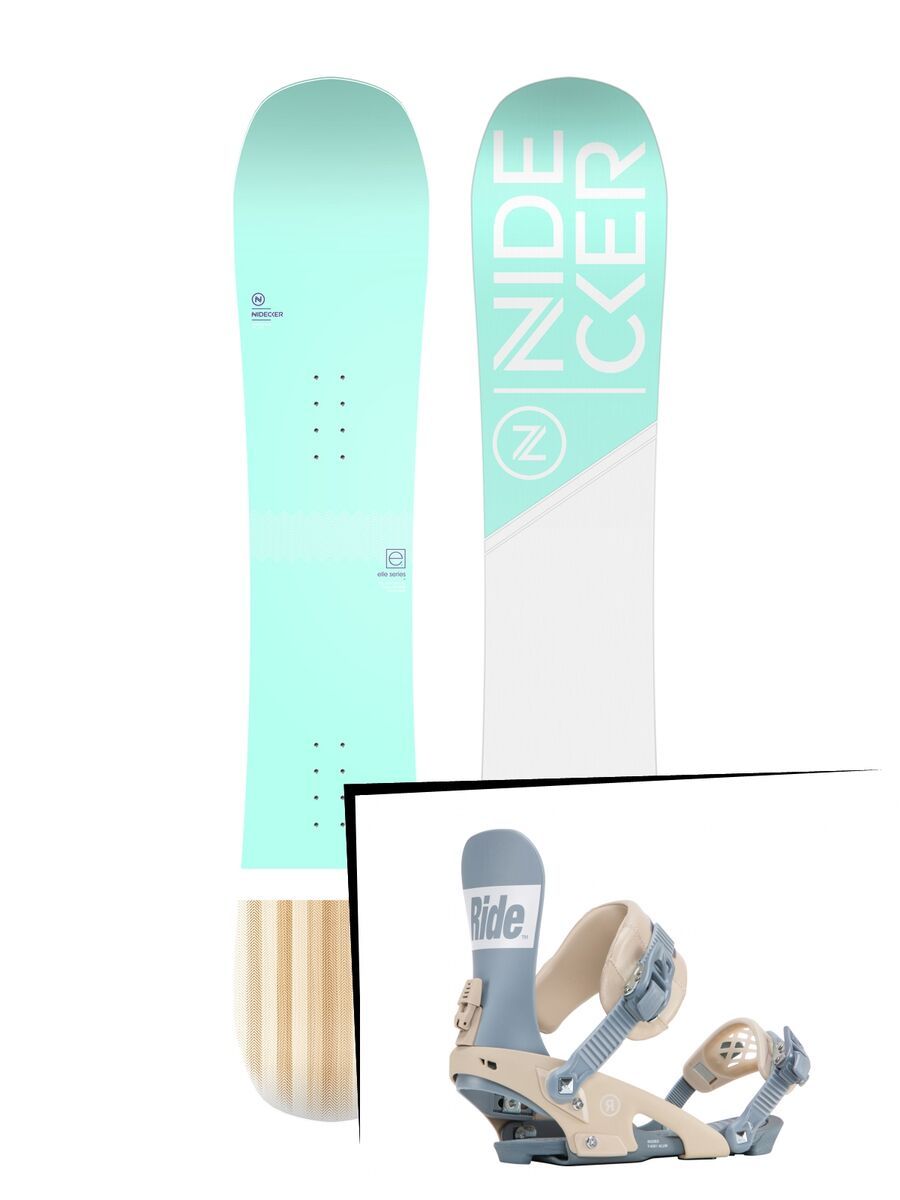 Set: Nidecker Elle 2019 + Ride Rodeo (1923746S) - Bild 1