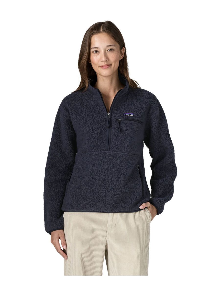 Patagonia Women's Retro Pile Marsupial Fleece Pullover, sunken blue - Bild 5