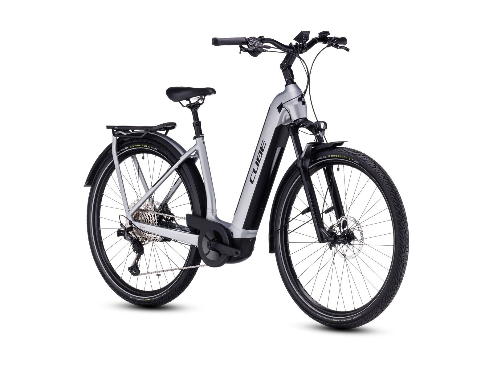Cube Kathmandu Hybrid SLX 750 Easy Entry, polarsilver´n´black - Bild 2