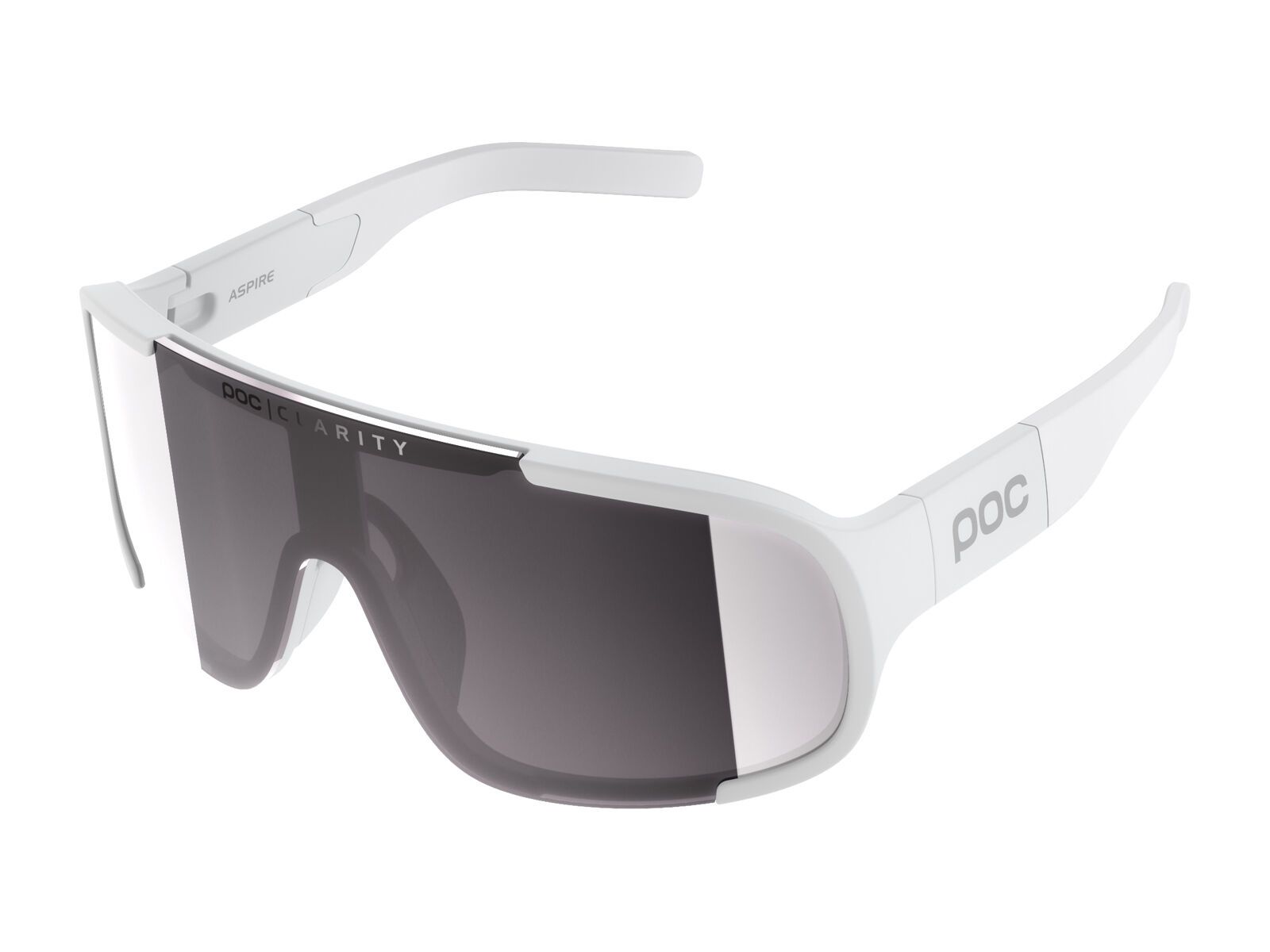 POC Aspire Clarity Road Silver, hydrogen white - Bild 1