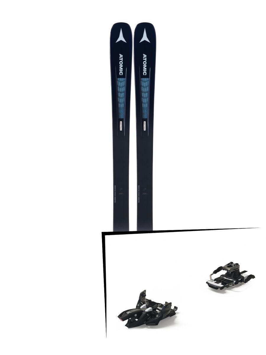 Set: Atomic Vantage 90 TI W 2019 + Marker Alpinist 12 Long Travel black/titanium - Bild 1
