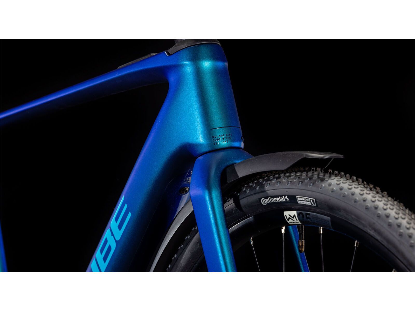 Cube Nulane Hybrid C:62 SLX FE 400X, nebula´n´blue - Bild 5