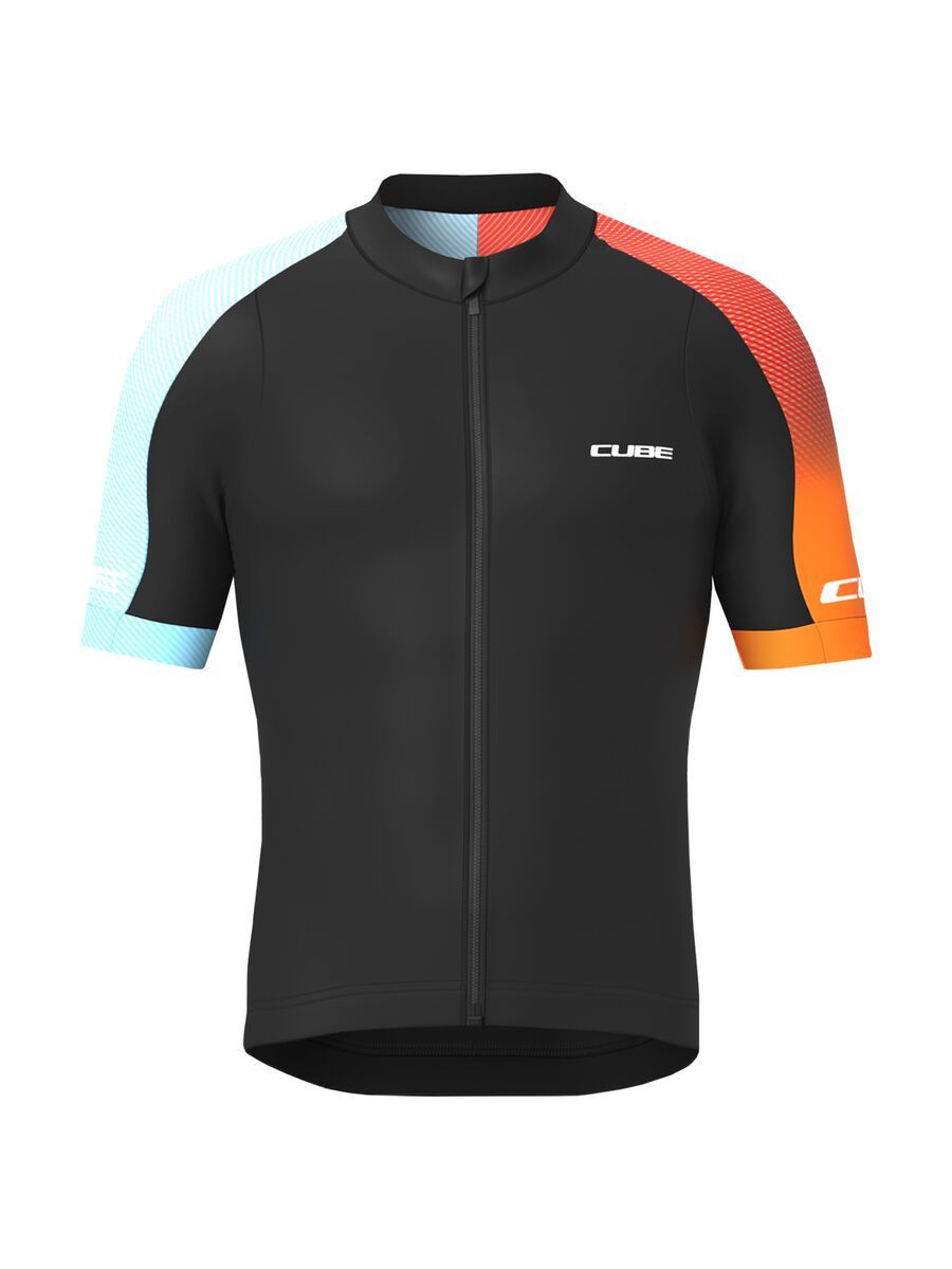 Cube Road/XC Trikot Teamline kurzarm, black - Bild 1
