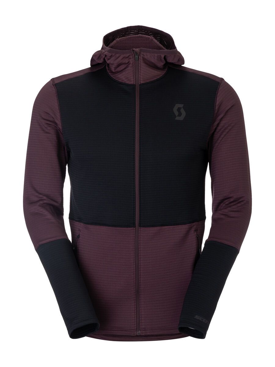 Scott Defined Light Men's Hoody, cocoa red/black - Bild 1
