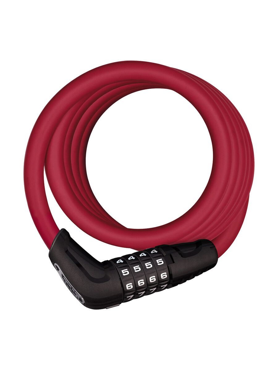 Abus Numero 5510C inkl. Halterung, red - Bild 1
