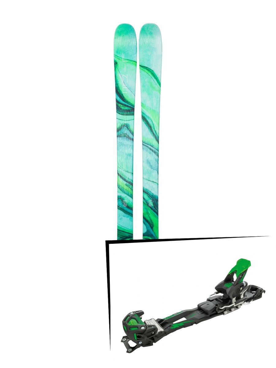 Set: Line Pandora 84 2019 + Tyrolia Adrenalin 16 solid black flash green - Bild 1
