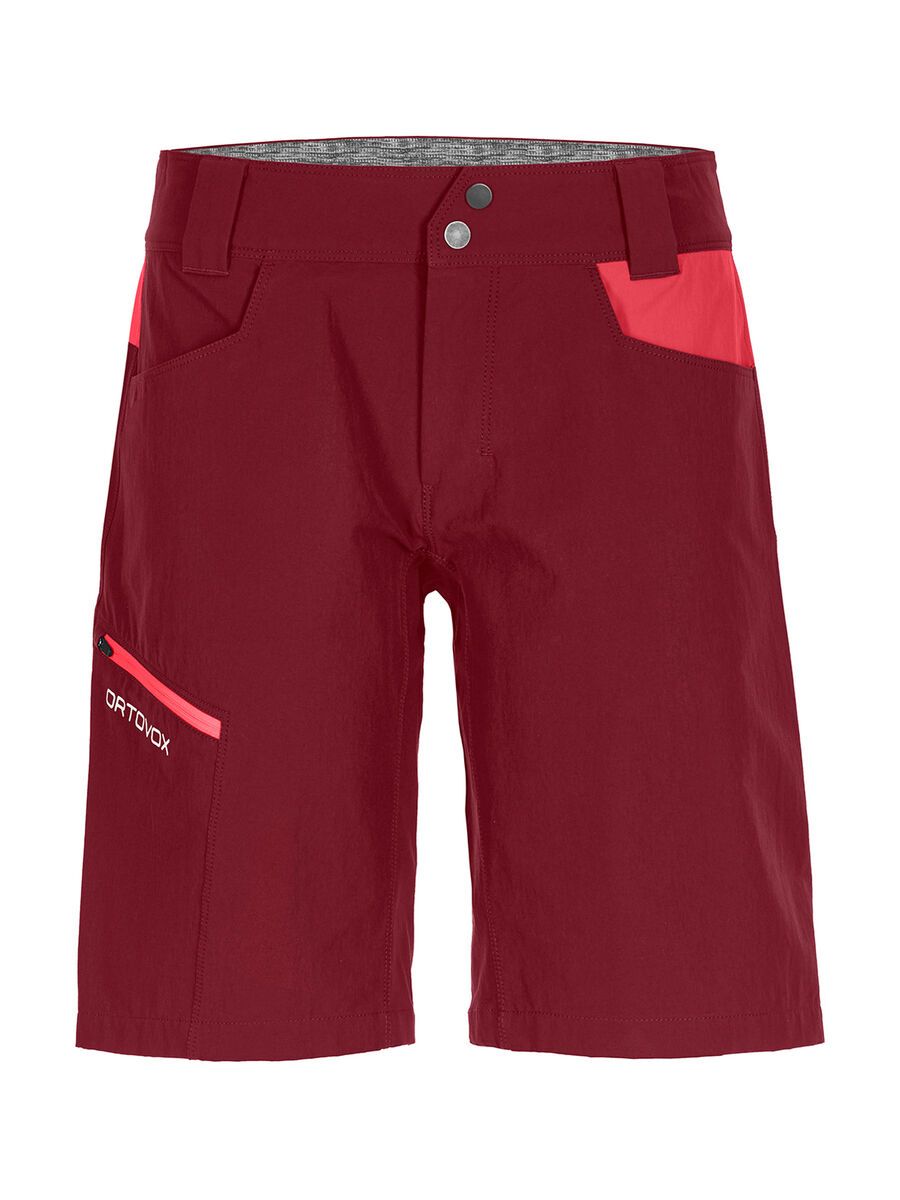 Ortovox Merino Shield Zero Pelmo Shorts W, dark blood - Bild 1