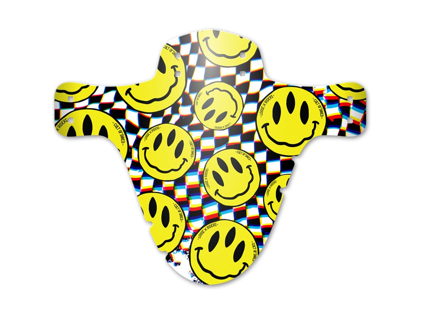 Loose Riders Mudguard Stoked!, yellow/black - Bild 1