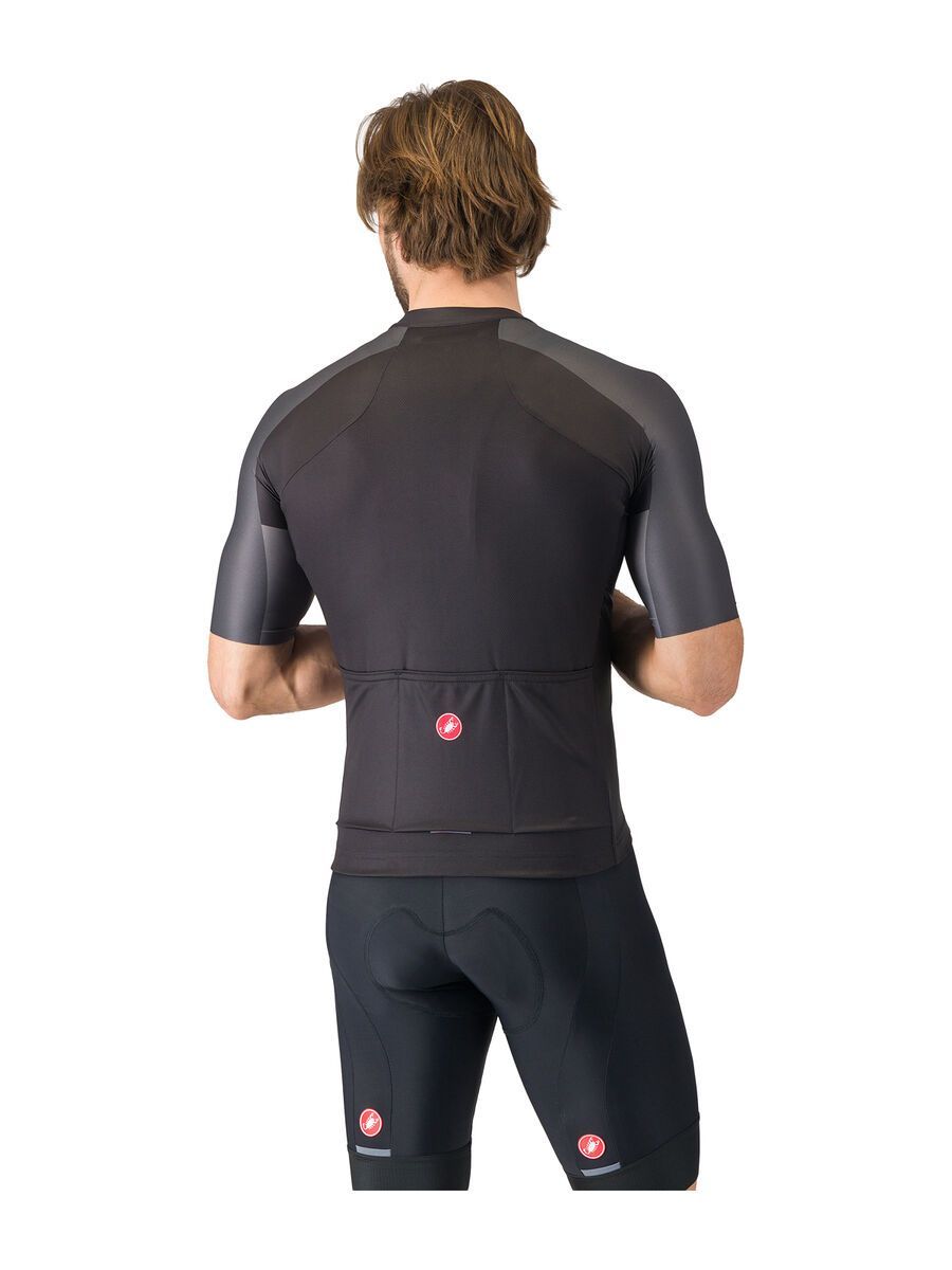Castelli Entrata 6 Jersey, light black/dark gray-smoky gr - Bild 2