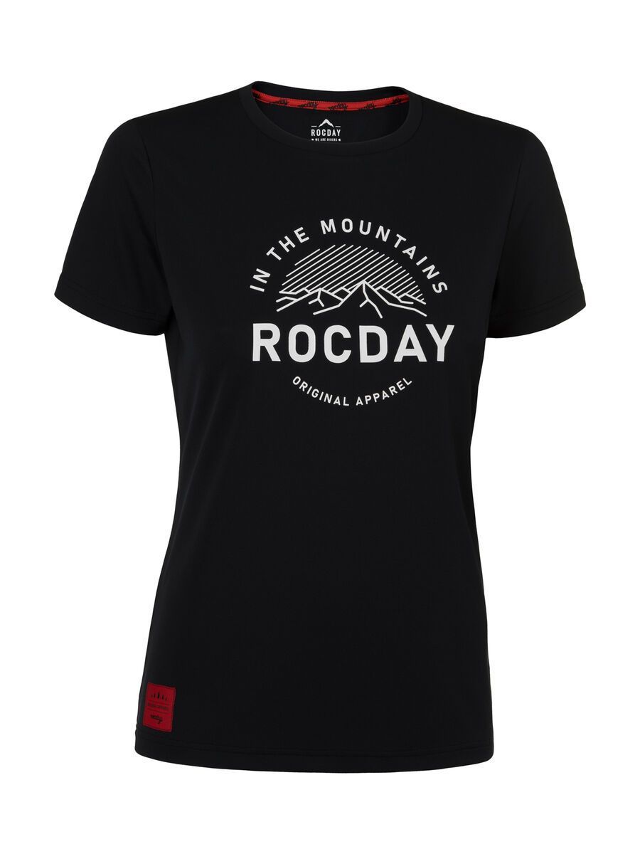 Rocday Monty Wmn Short Sleeve Jersey, black - Bild 1