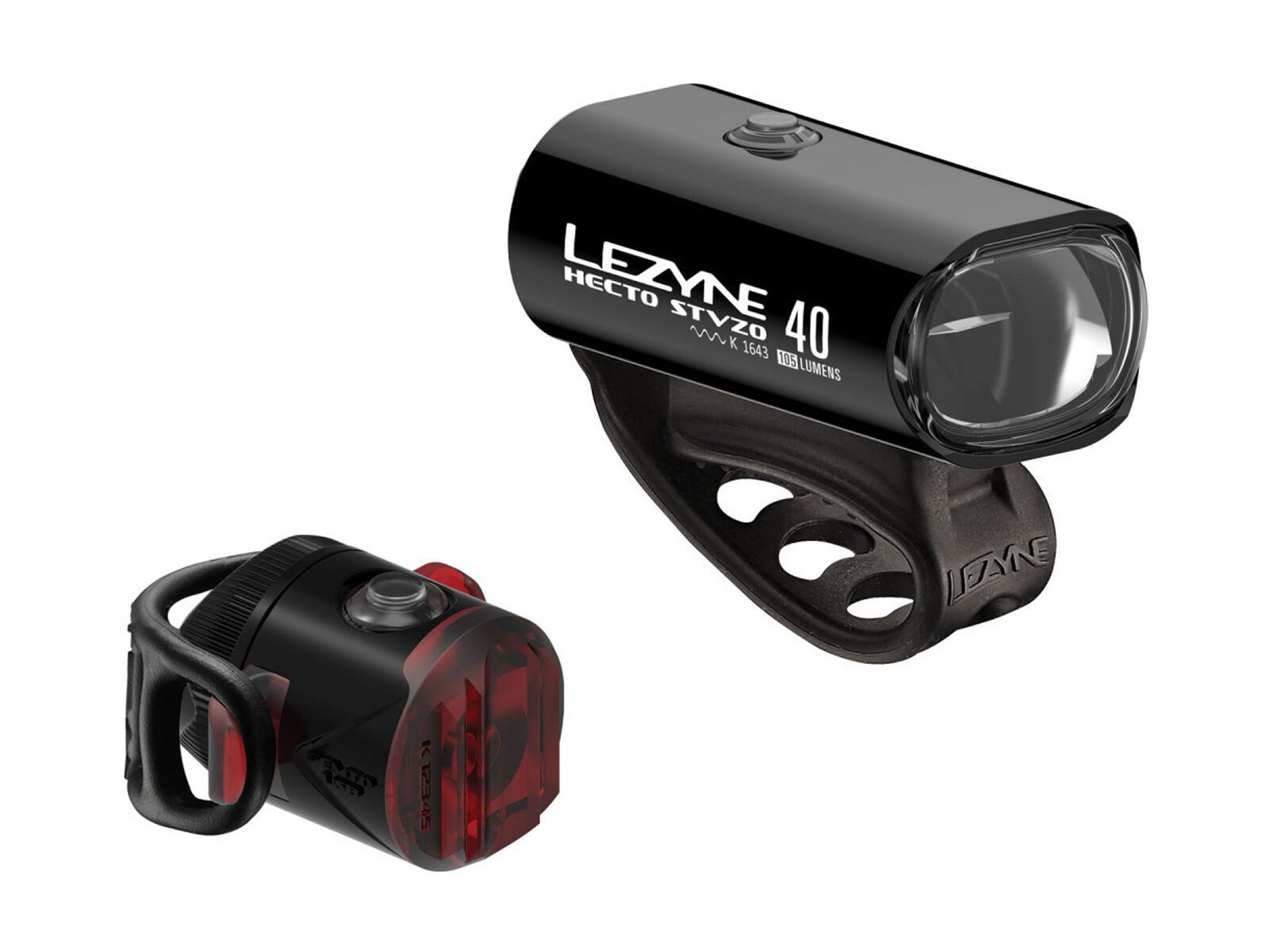 Lezyne Hecto StVZO 40 / Femto USB StVZO - Beleuchtungsset - Bild 1