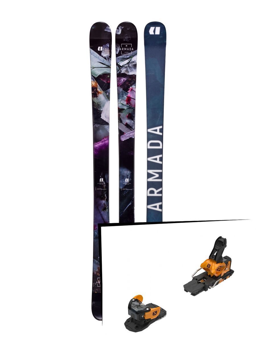Set: Armada Arw 84 2019 + Salomon Warden MNC 13 saffron/black - Bild 1