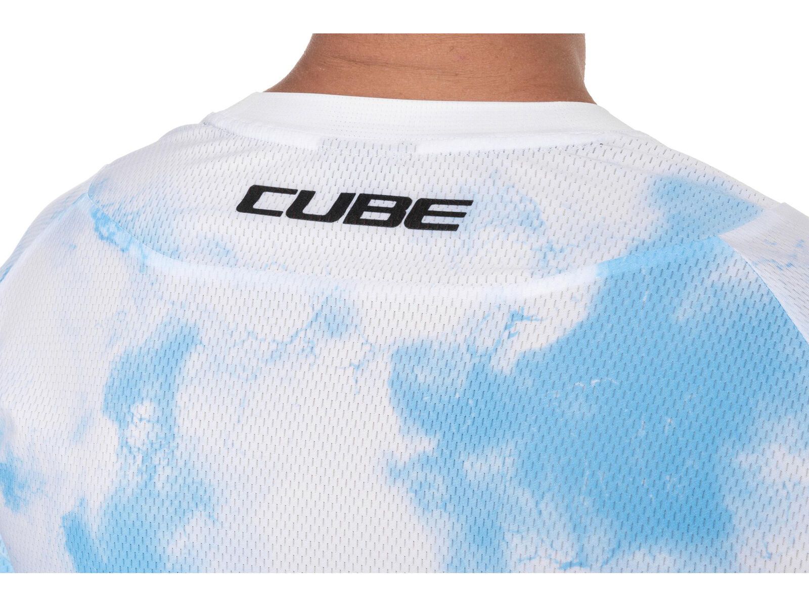 Cube MTB Trikot X Actionteam langarm, black´n´white - Bild 6