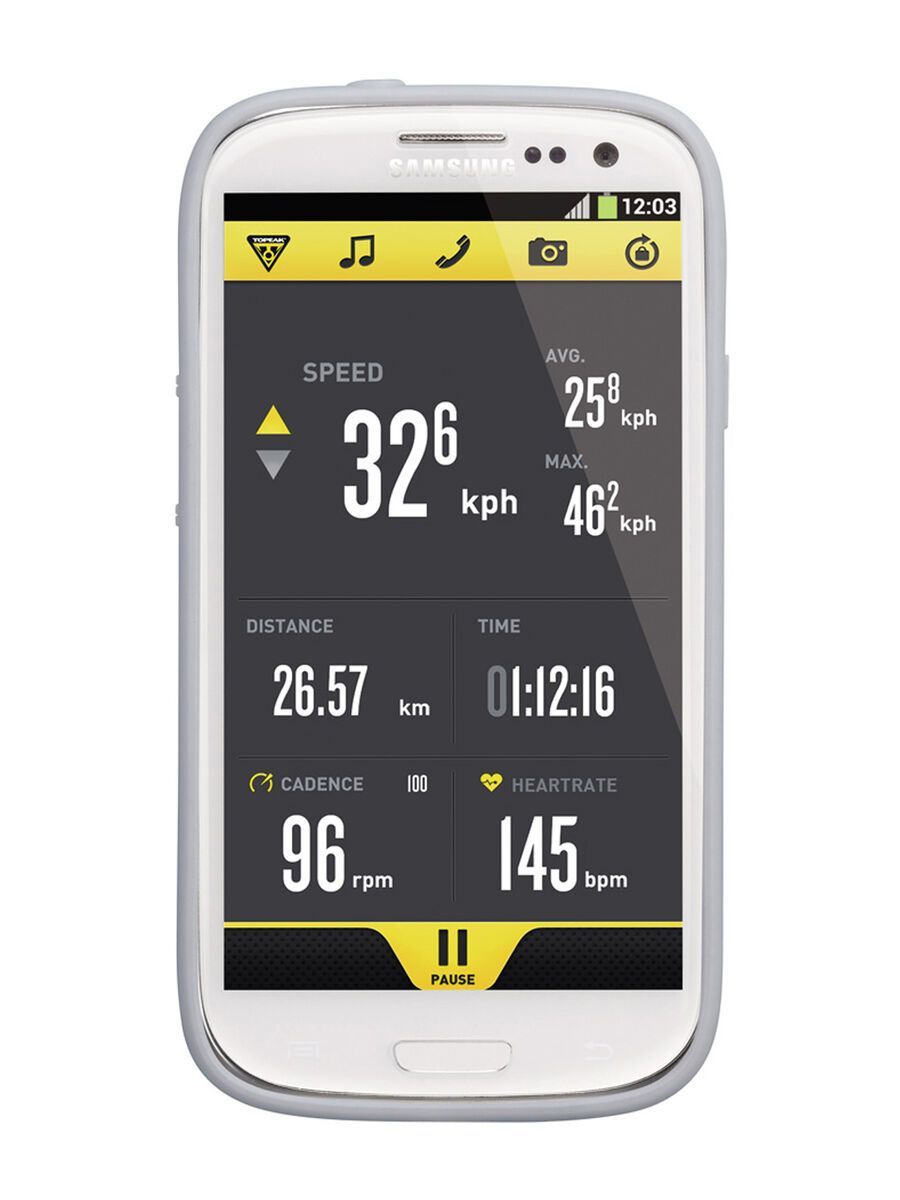 Topeak RideCase Samsung Galaxy S3 mit Halter, white - Bild 1