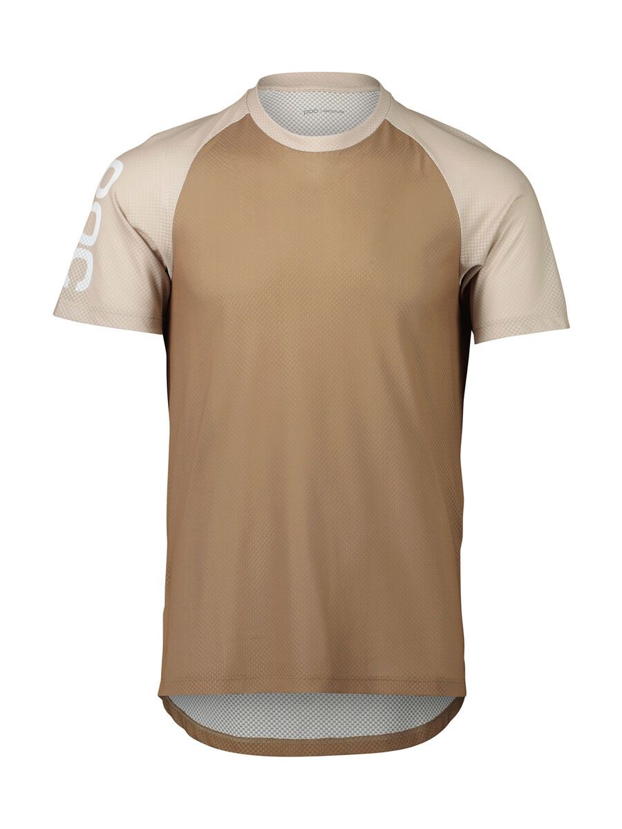 POC MTB Pure Tee, jasper brown/lt sandstone beige - Bild 1